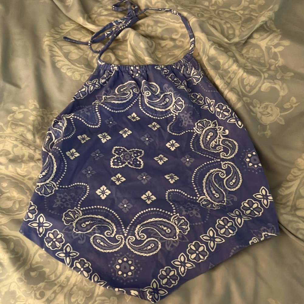 Forever 21 bandana top.
